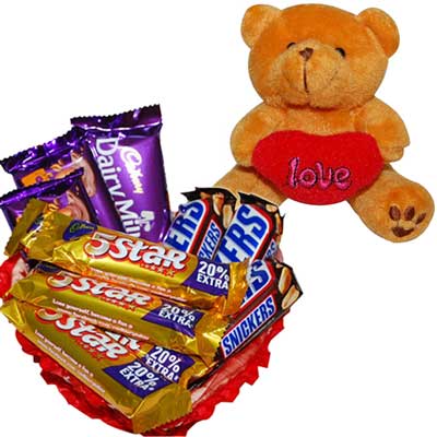 "Teddy N Chocos - Code VD12 - Click here to View more details about this Product